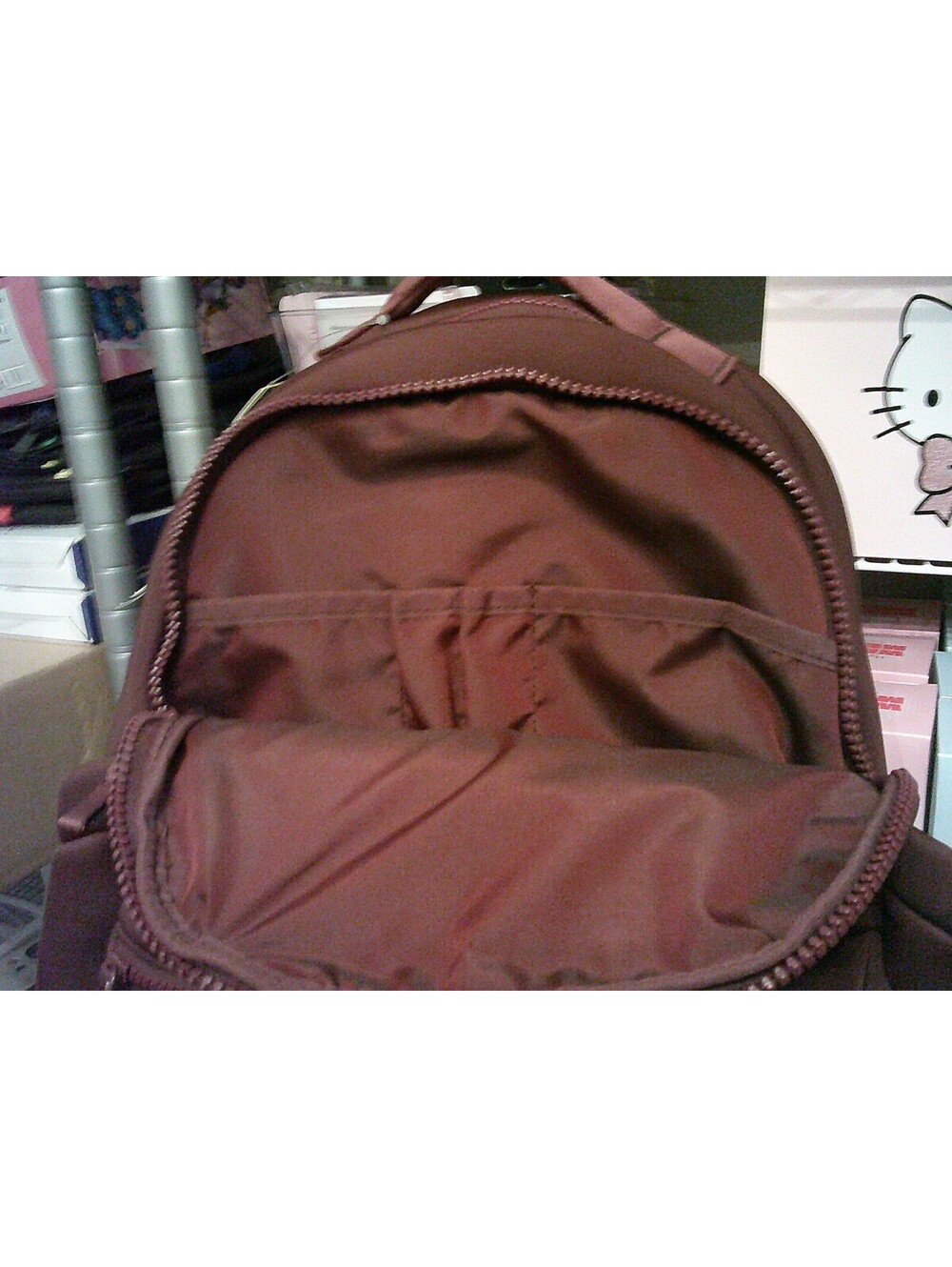 All In Motion Maroon Soft Shell Backpack - Picture 5 of 7